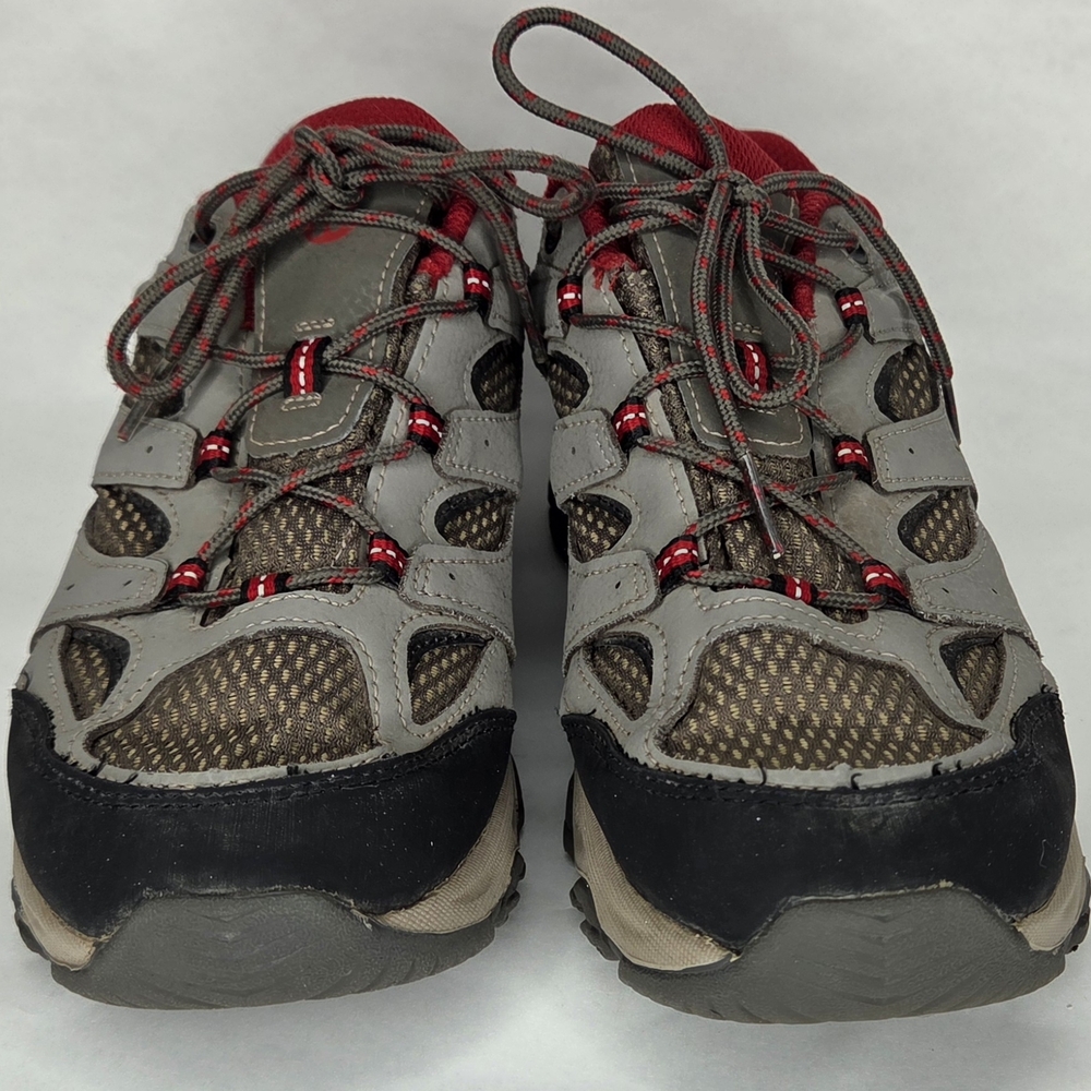 Merrell Red and Black Hiking Shoes